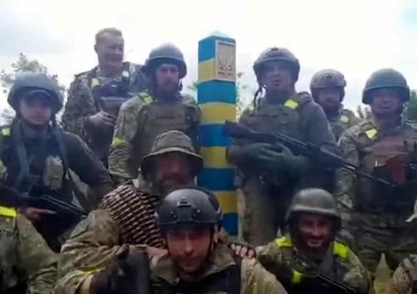Tropas ucranianas alcanzan la frontera con Rusia en la región de Járkov como parte de su contraofensiva